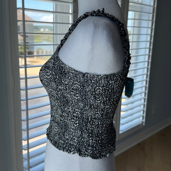 Rachel Zoe Navy Crop Top Size Small NWT - Picture 5 of 10